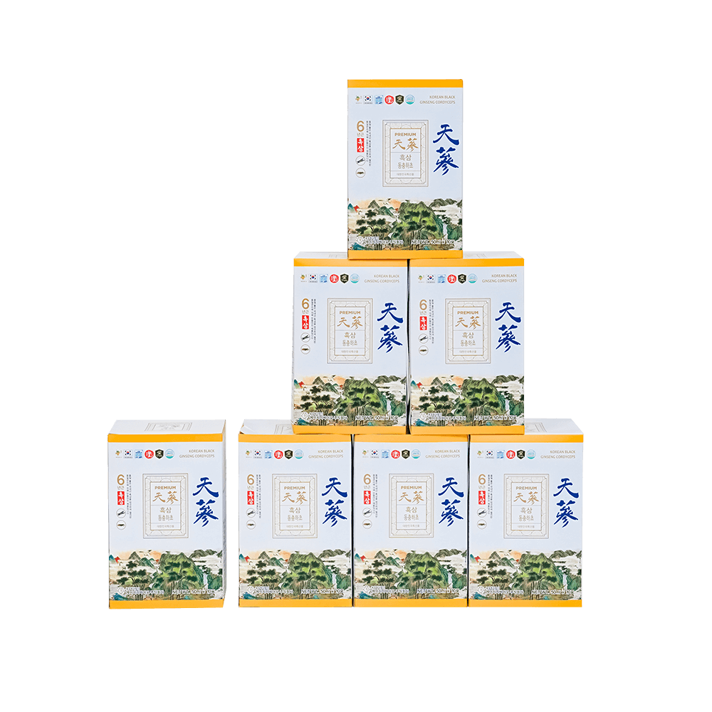 Nước Hắc Sâm đông Trùng Hạ Thảo Premium 60 Gói X 50ml
